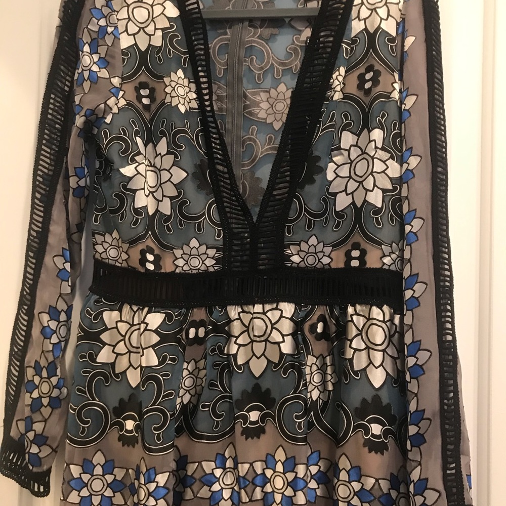 For Love & Lemons Juliet Maxi Dress